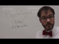 What is Psychological Criticism?