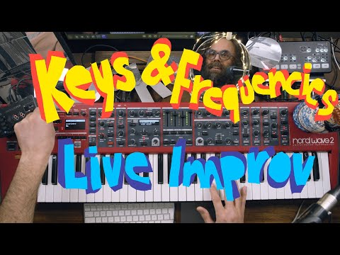 LIVE improv with Nordwave 2 + MIDI Looper (Keys & Frequencies 2021)