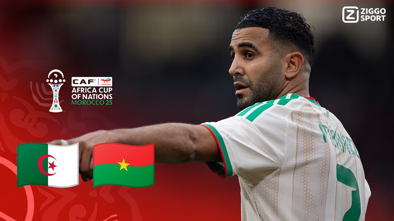 MAHREZ WEER BELANGRIJK IN ZWAAR BEVOCHTEN DUEL!!! 🤯🥵 | Algerije vs Burkina Faso | Afrika Cup 2026