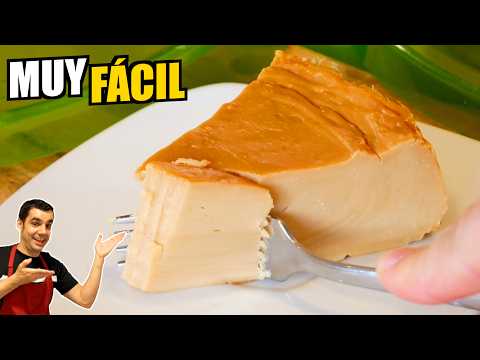 FLAN PASTELERO de CARAMELO🍮 | ¡Preparado en 5 MINUTOS! 🕒 | SIN HARINA, Receta # 1076
