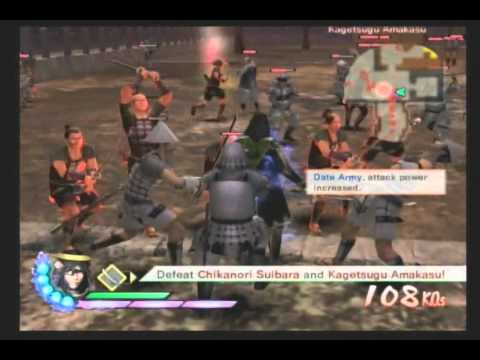 Samurai Warriors 3 Masamune Ch.5 Hasedo (English)