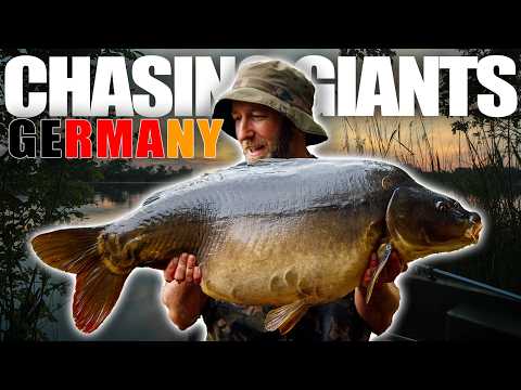 Mark Pitchers sets off to catch an 80lb+ PB from a 100 acre gravel pit 🤯 Carp Fishing in Germany
