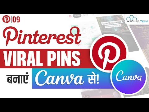 How to Create Pinterest Pins using Canva | Pinterest Image Design Tutorial