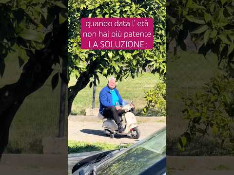 COME VELOCITÀ PER STRADA CI SIAMO 👴🏼
