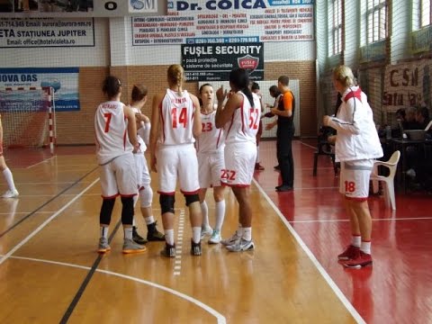 Romanian Cup 2014/2015 season. CSM Satu Mare 83 - 61 Rapid Bucharest