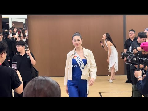 Backstage at Miss Cosmo 2025 Rehearsals 