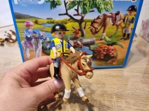 Mein Playmobil Waldabenteuer. Vorstellung des Produkts Playmobil 6947, Kleiner Waldausritt.