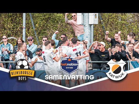 Pijnlijke nederlaag Rijnsburg in BURENRUZIE ⚔ | Rijnsburgse Boys vs. VV Katwijk | Samenvatting