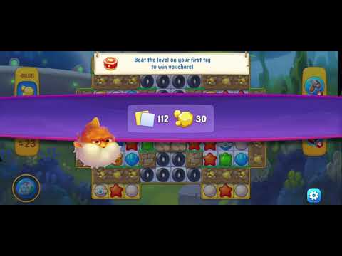 Fishdom Win Strikes Hard Level 4857 - Super Hard Level 4858. Got 1st Rank in Gold League.