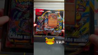 Was it worth it? Opening Chaos Rising 3 pk blister #pokemon #tcg #chaosrising #greninja #newrelease