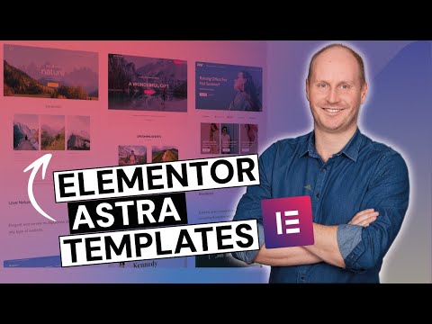Astra Starter Templates - komplette Website in Sekunden erstellen und mit Elementor bearbeiten- Free