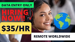 WORK FROM HOME JOBS 2023 | DATA ENTRY JOBS NO PHONES (GET HIRED IN 10 MINS)