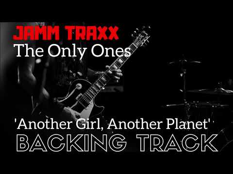 The Only Ones - Another Girl, Another Planet Backing Track.