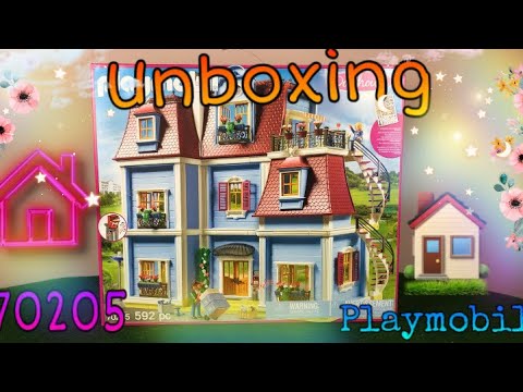 Unboxing Maison Dollhouse PLAYMOBIL (fr) - 70205