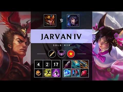 Jarvan IV Mid vs Ahri - VN Master Patch 25.14