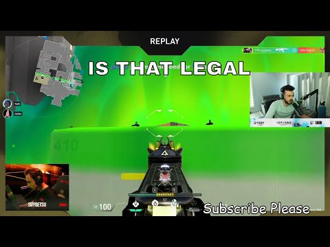 Sen Tarik And Sen Shroud Got Shocked On Glitch Viper Wall By FPX SUYGETSU - FPX VS KRU VCT