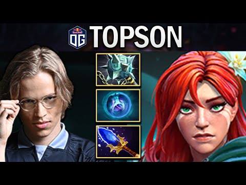 OG.TOPSON WINDRANGER WITH AGHANIMS-LINKENS - DOTA 2 7.30 GAMEPLAY