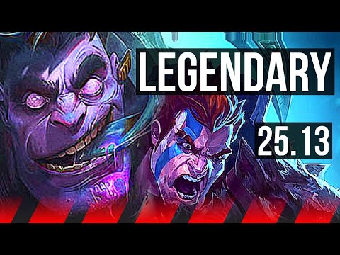 DR. MUNDO vs DARIUS (TOP) | 8/0/5, Quadra, Legendary | EUW Diamond | 25.13