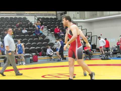 2013 Senior Greco National Championships: 96 kg Final Tom MacCrae vs. Riley Otto