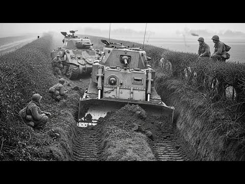 America's Dozer Blade Charge: The Assault Tank That SHOCKED Germany