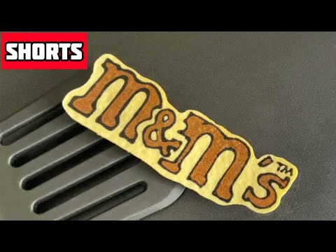 Snack Brand Logo Pancake Art - m&m’s Shorts | LEMON Pancake