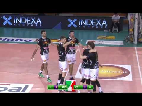 Hightlight 02_04: Biosì Indexa Sora - Calzedonia Verona 2-3