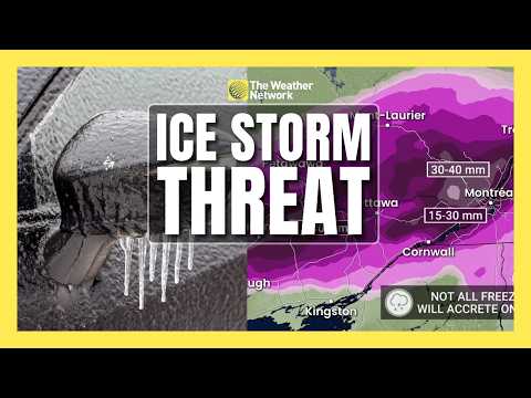 Historic Ice Storm Threat Looms for Ontario and Quebec | #WeatherAM