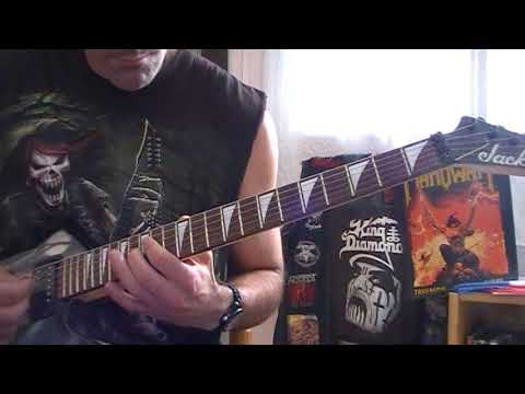 Manowar - Metal warriors (Guitar cover)