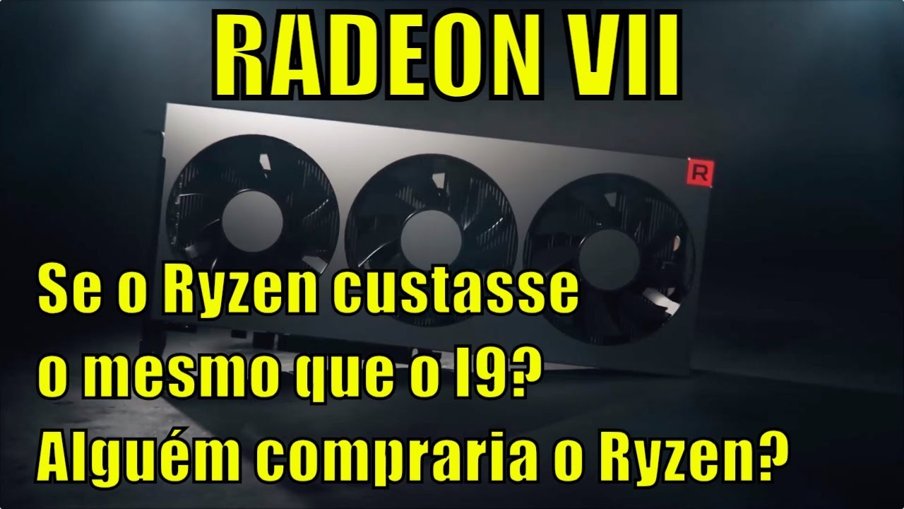 AMD RADEON VII tem "capagem" de FP64 e comparação com  RTX 2080 vaza no Youtube