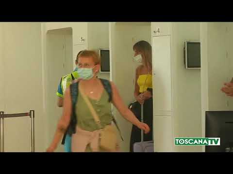 2020-08-14 FIRENZE - COVID 19,TAMPONI ALL'AEROPORTO DI PERETOLA