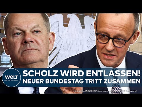 DEUTSCHLAND: Scholz wird entlassen! Neuer Bundestag tritt erstmals zusammen