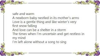 Barbara Fairchild - Love Is a Gentle Thing Lyrics