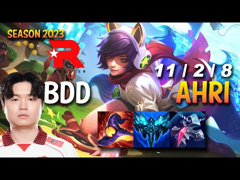 KT BDD AHRI vs VEIGAR Mid - KR Ranked