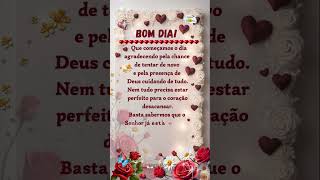 Bom Dia! Com Gratidão #lindamensagem #bomdia #mensagem #gratidão