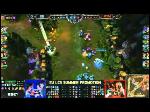 DB Shushei Karthus VS MYM Game 1   EU LCS Summer Promotion   Fan Made HLs MUST SEE