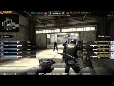 KILLERFISH vs. Playing Ducks | ESL Frühlingsmeisterschaft 2015 Cup #2 | de_cache