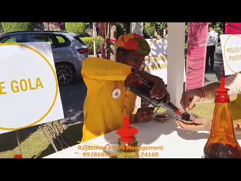 Ice Gola Live Stall for Event – Food & Beverage Entertainment Stalls Kumbhalgarh Rajasthan