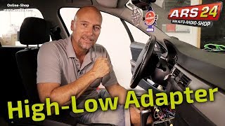 High-Low Adapter | To make cinch leads from speaker outputs | TUTORIAL | ARS24.com