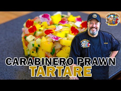 We Made Tartare with the Most Luxurious Prawns - Carabinero Magic!