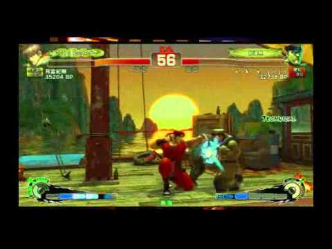 SSF4 AE: Kiryu Tsukimiya (Guy) vs  a.k.a. jojo (Dictator) - NSB19 (Blocks)