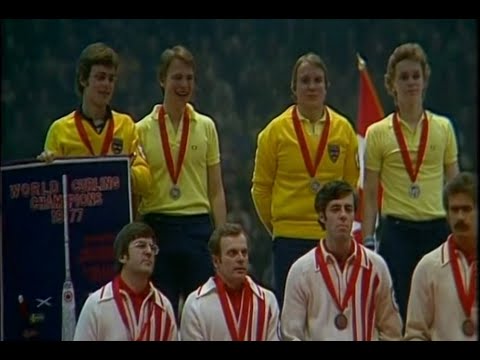 VM 1977 med guldlaget Lag Ragnar Kamp med Håkan Rudström