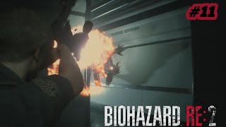 【BIOHAZARD RE:2 実況 #11】舌長兄弟リツ＆カー!!