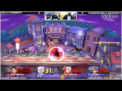 WBB #67  Gio G & Twanonite vs Thunderstorm & Wawapeach   Winners Qtr Finals   Smash 4 Doubles