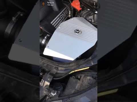 E60 550i AFE dry pro stage 2 cold air intake