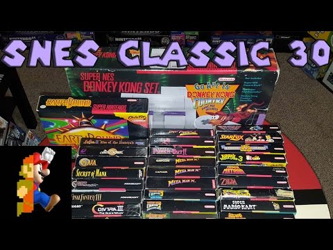 30 Best Games for the SNES Classic #SNESClassic30 | Nintendo Collecting