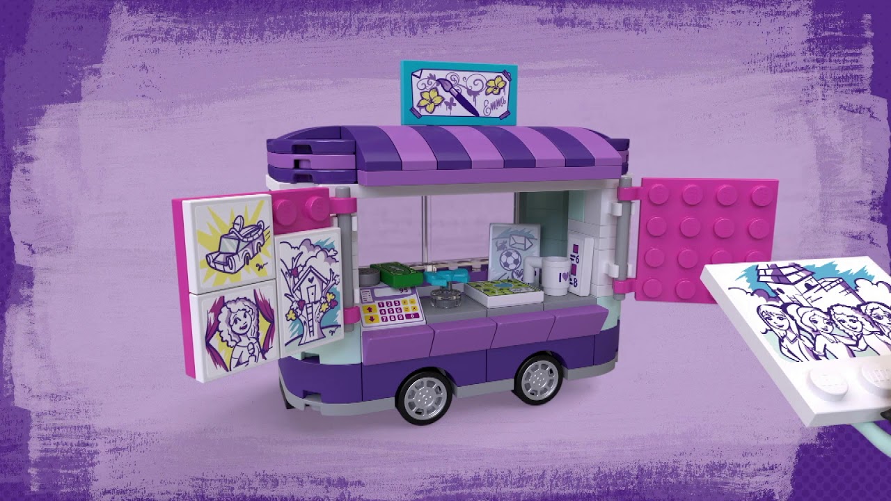 Lego friends emma's art stand 41332 hotsell