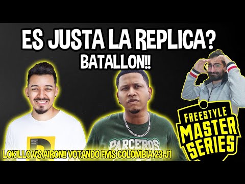 "LOKILLO VS AIRON" VOTANDO #FMSCOLOMBIA J1 T2 - #FMS23 (REACCION)