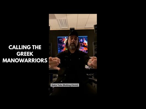 Sakis Tolis With A Message To All MANOWAR Fans
