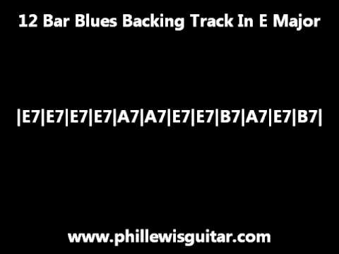 12 Bar Blues Backing Track In E Major