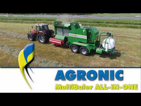 AGRONIC MR 1210 MultiBaler ALL-IN-ONE - 2018